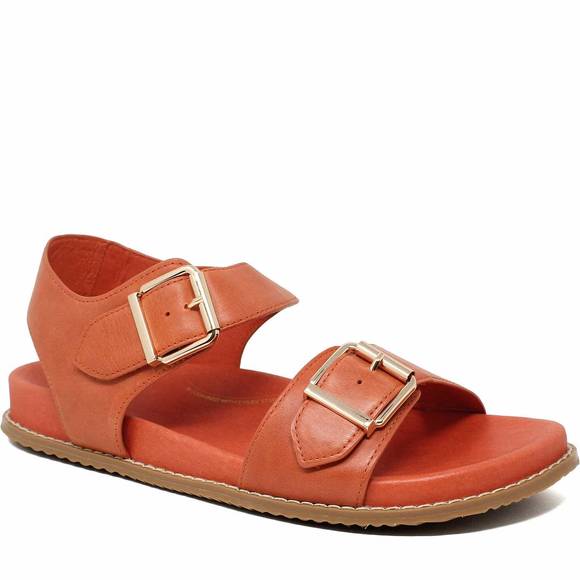NEW ZIERA women hastice sandal in orange - Picture 1 of 1